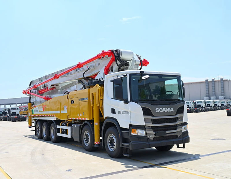 Бетонное оборудование 62 м бетононасос грузовик HB62V
