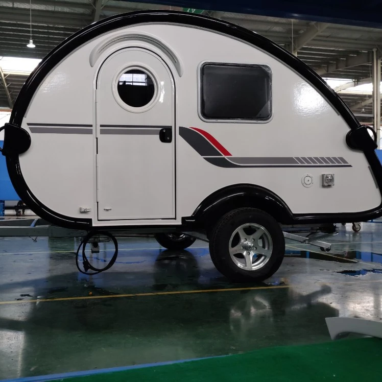 2022 latest hot sale camping mini off road caravan van camper travel trailer