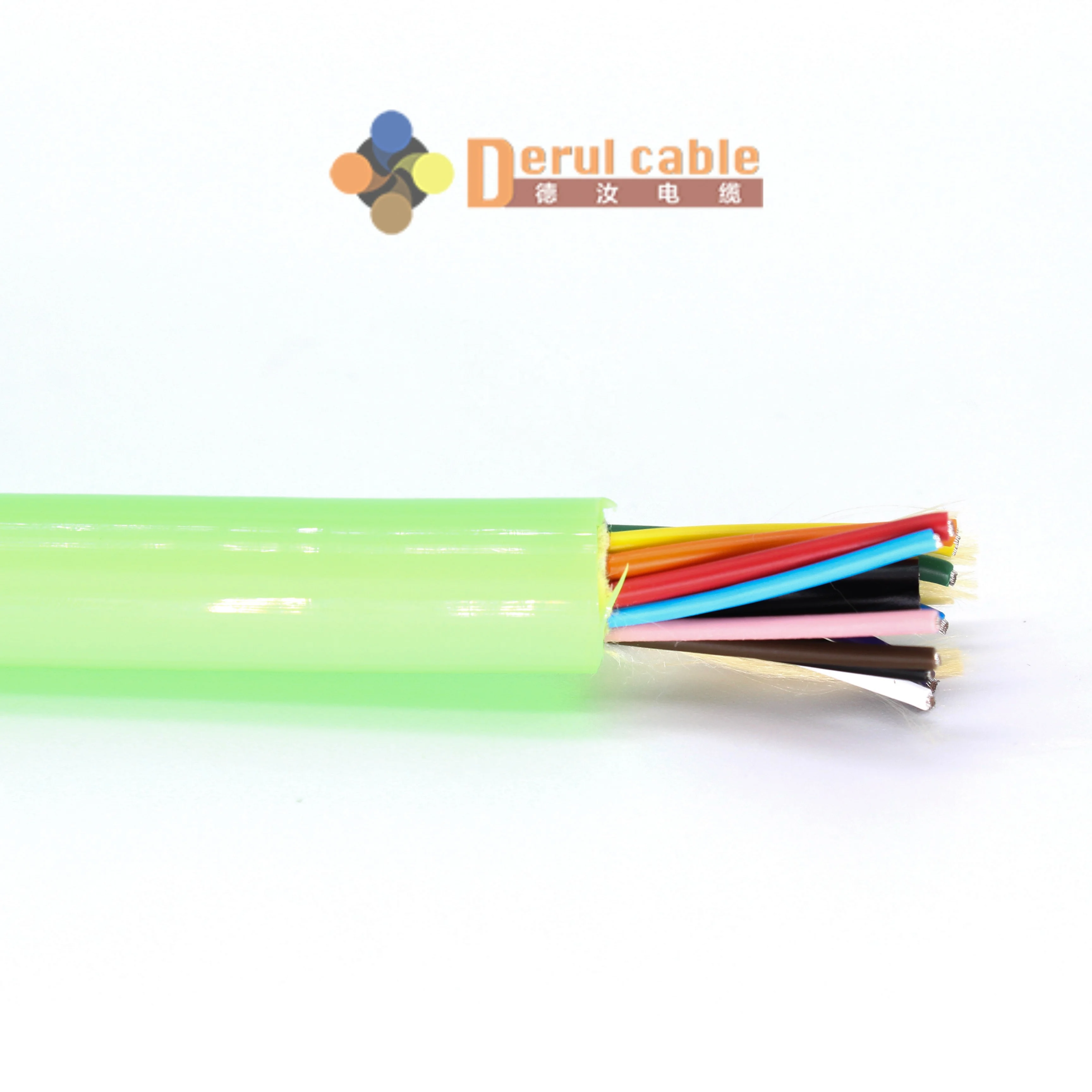 Multi core flexible cable for CNC machine tools