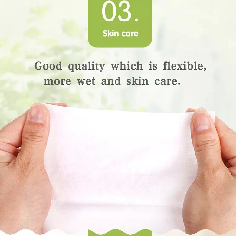 Newborn Biodegradable Unscented Sensitive Organic Pure Water Customized Disposable Baby Cleaning Wet-wipes