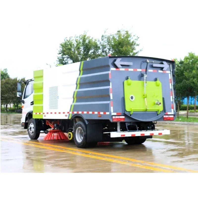 Bestselling Cleaning and Sweeping Vehicle Stainless Steel High Pressure Pipeline JAC 9 m ³ Cleaning and Sweeping Vehicle