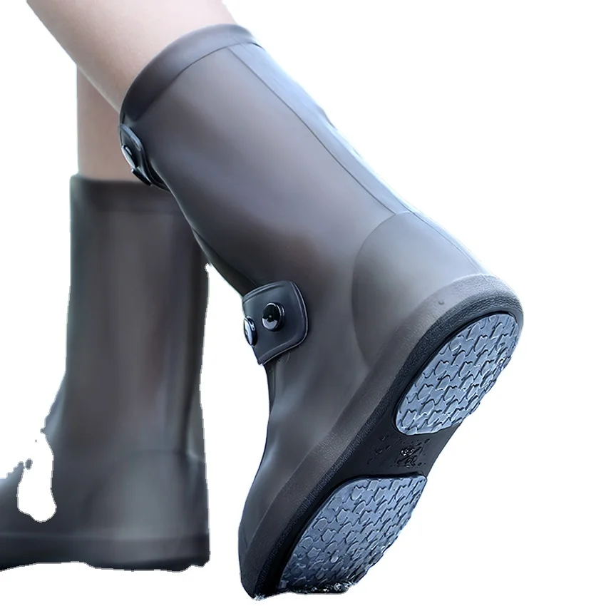 Waterproof Rain Boots For Adult Men And Women Kids Silicone Rain Shoes Protector rain shoes cover