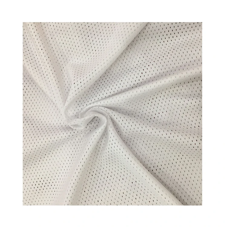 Hot sale honeycomb polyester mesh fabric sandpex breathable polyester knitted mesh lining fabric