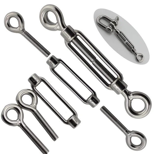 High quality stainless steel European OO Type swage turnbuckles