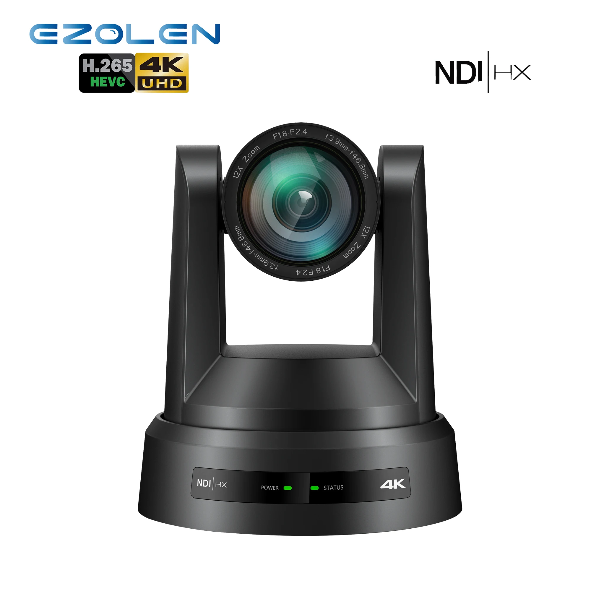 Live Streaming Brocast UHD 1080P 4K PTZ 20X Optical Remote Auto Tracking Video Conference Camera from EZOLEN