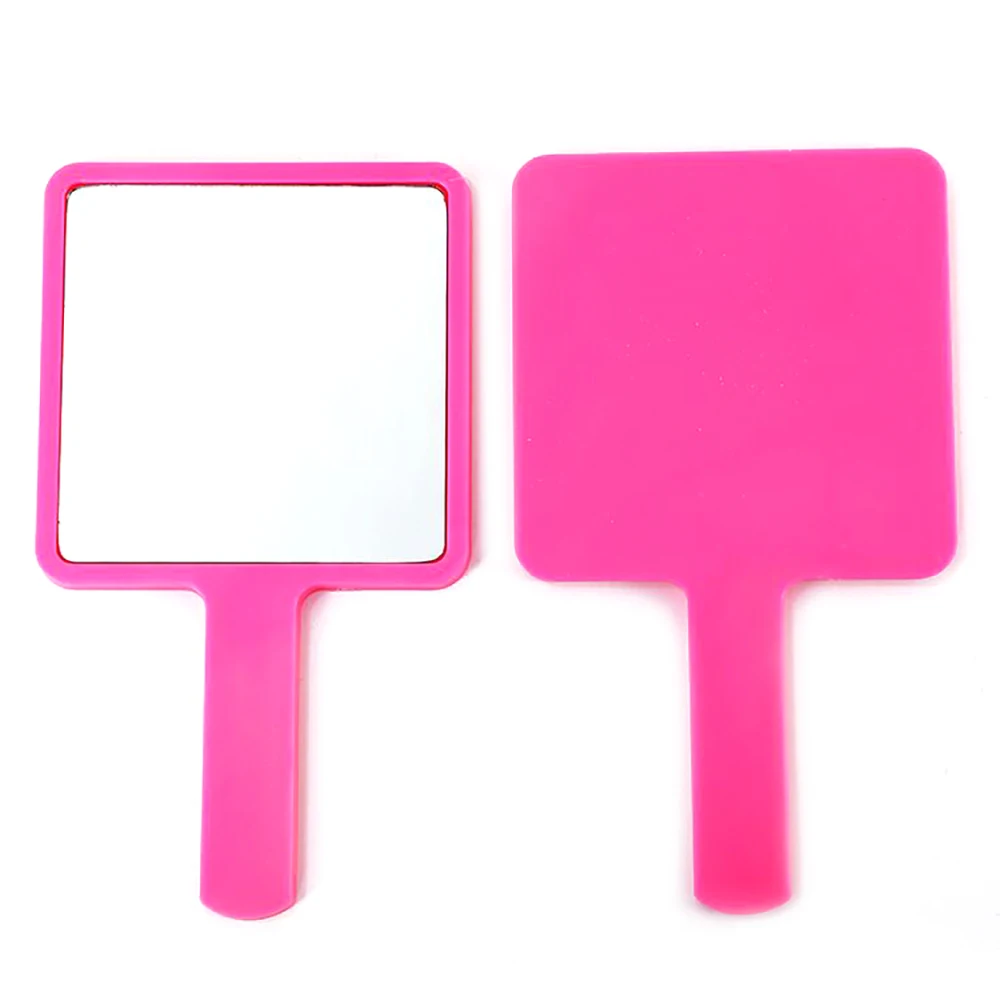 Custom Logo eyelash mirrors Portable Vanity Small Cosmetic Hand held Mirror Mini Pocket Makeup Mirrors