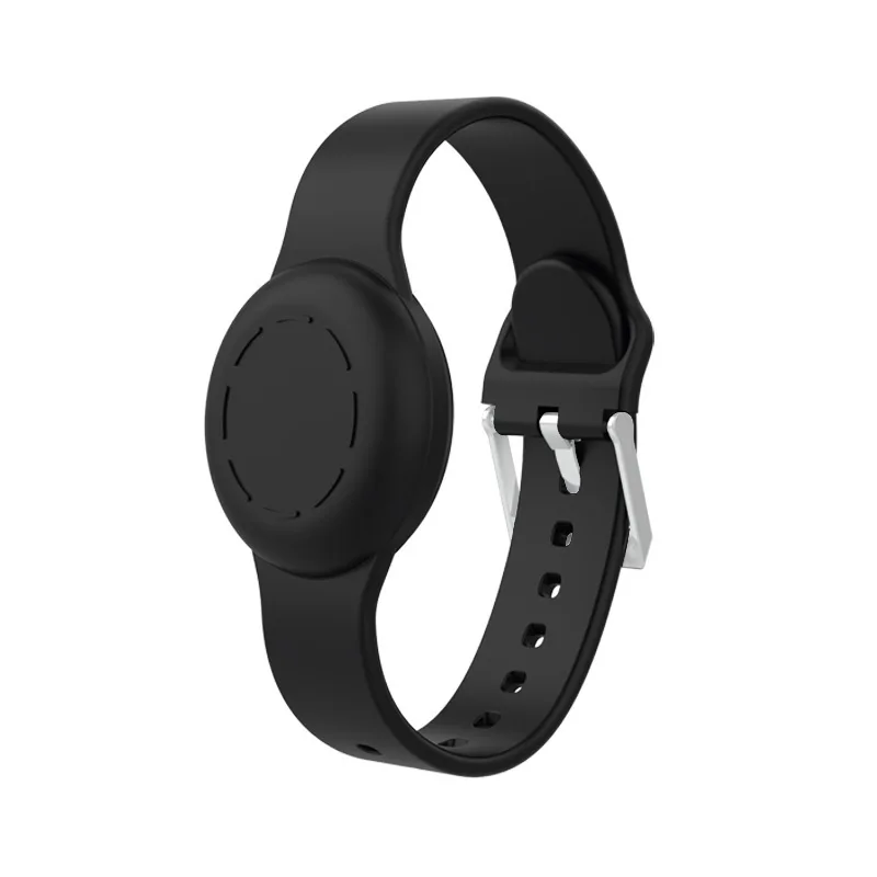 Soft Silicone  Adjustable Strap Case for Apple Air Tag Tracker  Children Bracelet Waterproof  case