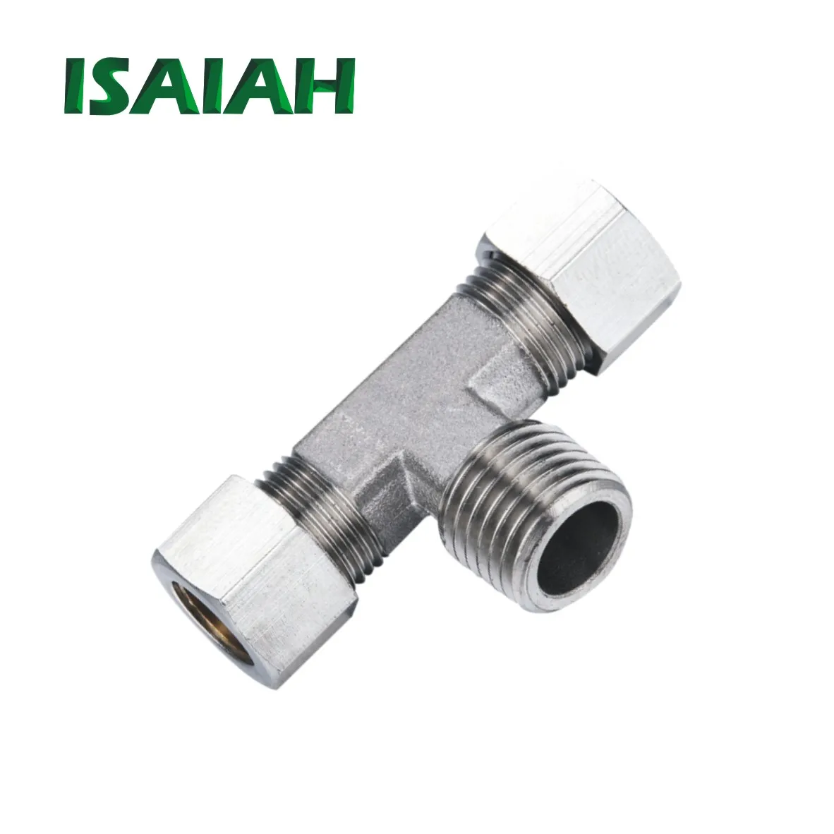 High Quality Pneumatic Component All Copper Connector Straight Through Push in Compression Fittings