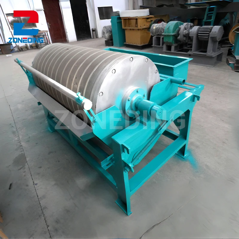 Mineral Industrial Magnets Gold Ore Permanent Magnetic Separator Copper Separation Machine