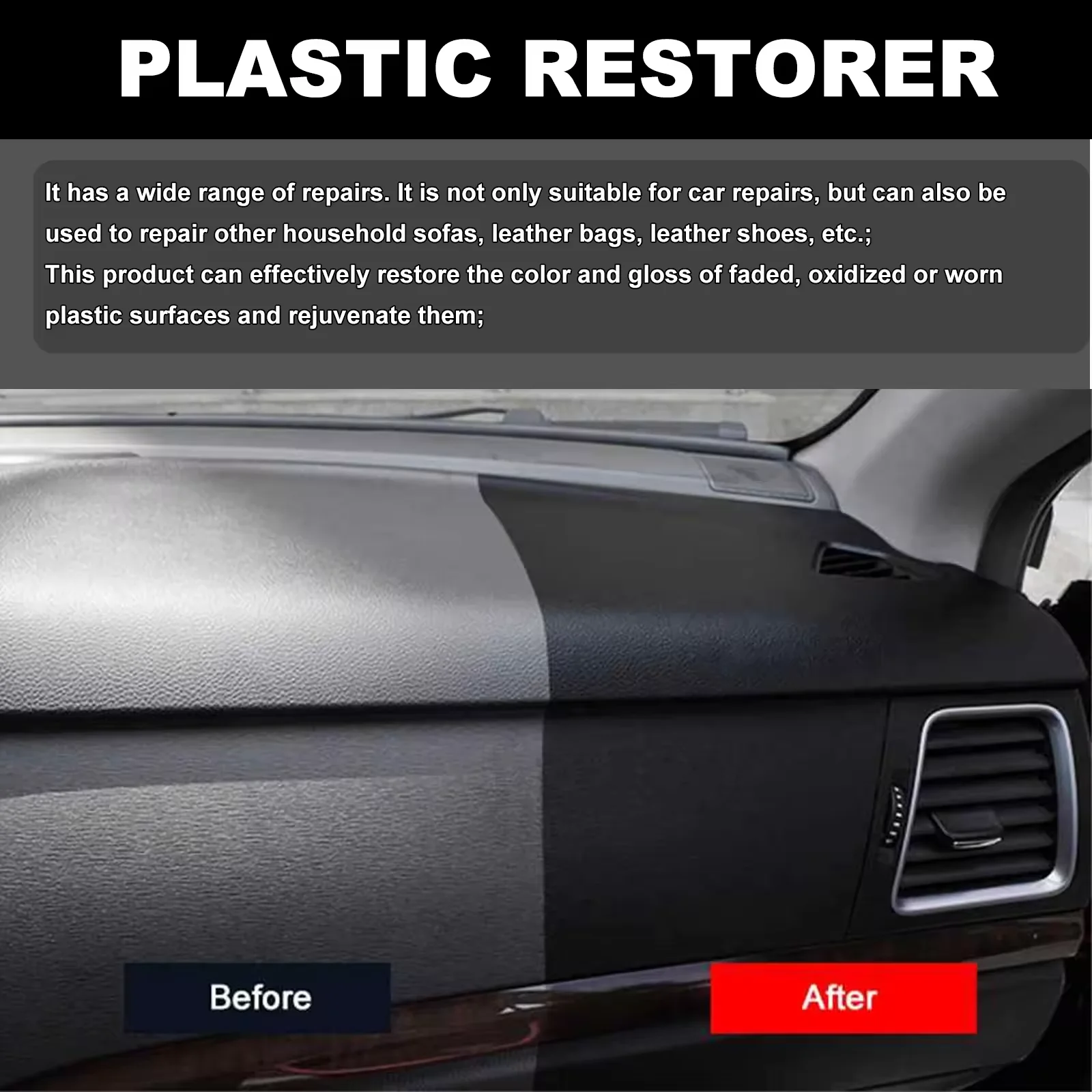 Пластиковый реставратор Rayhong нетоксичный автомобиль пластиковый органический пластик длительное восстановление