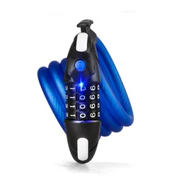 Waterproof Anti Theft Road Bicycle Foldable Password Combination Bike Lock