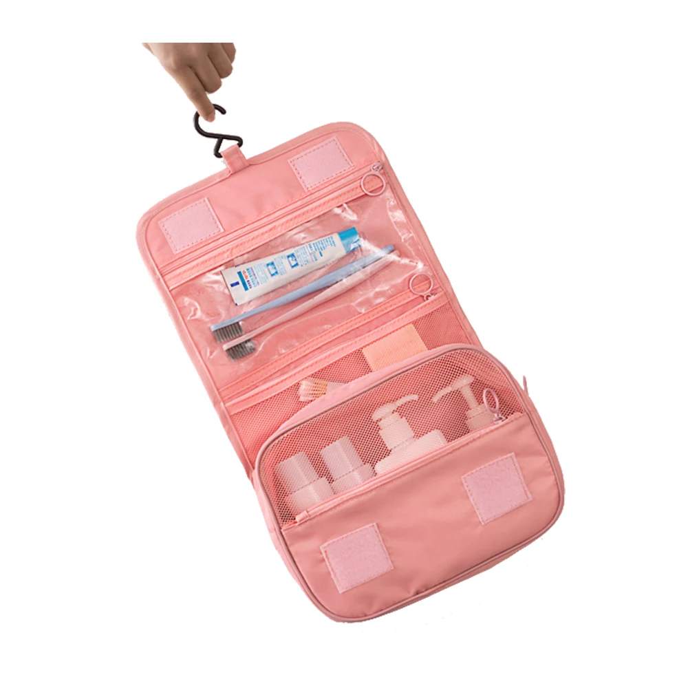 Wholesale Travel Makeup Bags Waterproof Cosmetics Bags Hanging Toiletry Bag