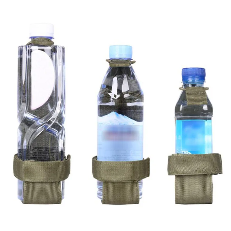 Tactical Elastic Band Rope For Molle Backpack Bag Outdoor Carabiner Clips Camping Hunting Gear Tools Tie Rope Buckle