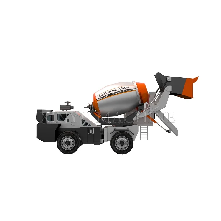 2024 the new design JBC-1.8 cubic mobile self-loading concrete mixer truck for sale