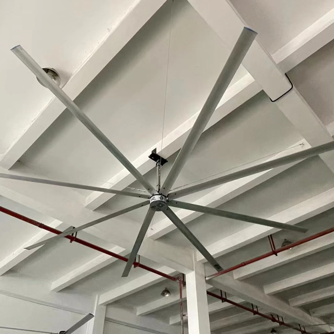 Terrui 24 фута 7 3 м 6 лезвий Hvls высококачественный охлаждающий вентилятор выхлопной воздухоохладитель для склада завода и фермы промышленный