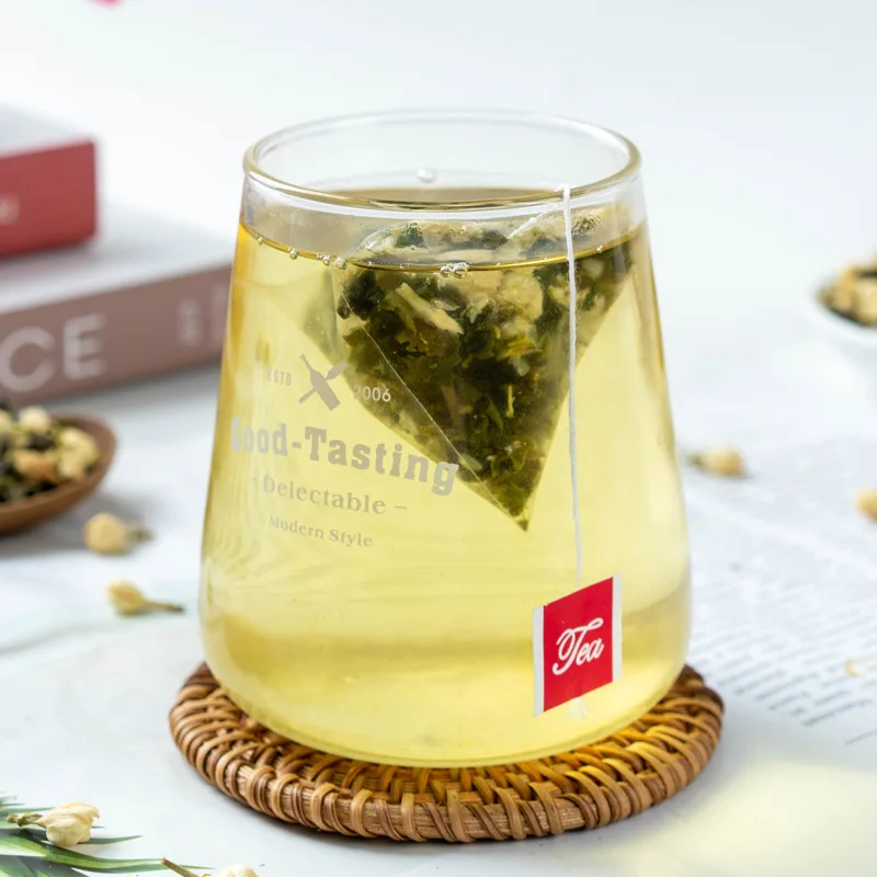 Wholesale China Jasmine Green Tea Triangle Tea Bag Health Scented Tea