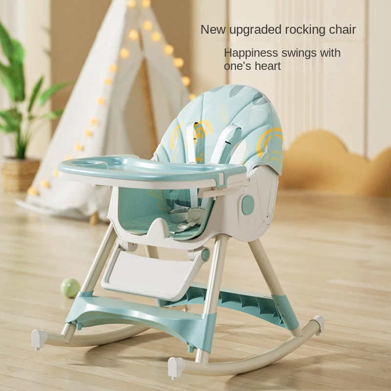 3 In 1 Foldable Portable High Dining Baby Kids Feeding Chair Dining Adjustable Baby Highchair