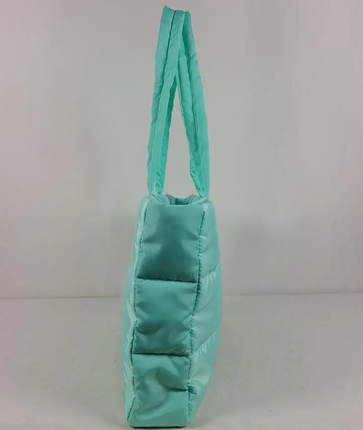 Puffer Bag Quilted Crossbody Bags for Women Puffy Purse Nylon Shoulder Handbag with Adjustable Strap