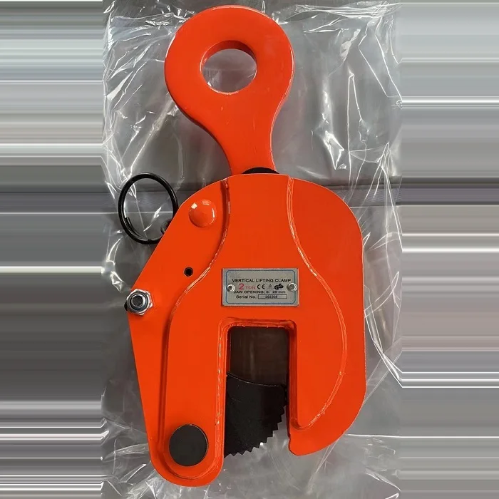 Custom 3 ton 5t 10t 30t plate lifting clamps string impact resistance vertical pipe lifting clamp
