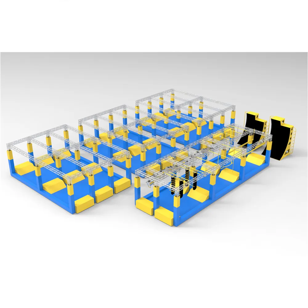 Indoor gym ninja obstacle kit equipment for kids