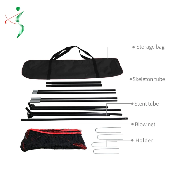 Оптовая продажа 10 'x 7' x 3 ' тренировочная сетка для гольфа с полной рамкой помещений и улицы