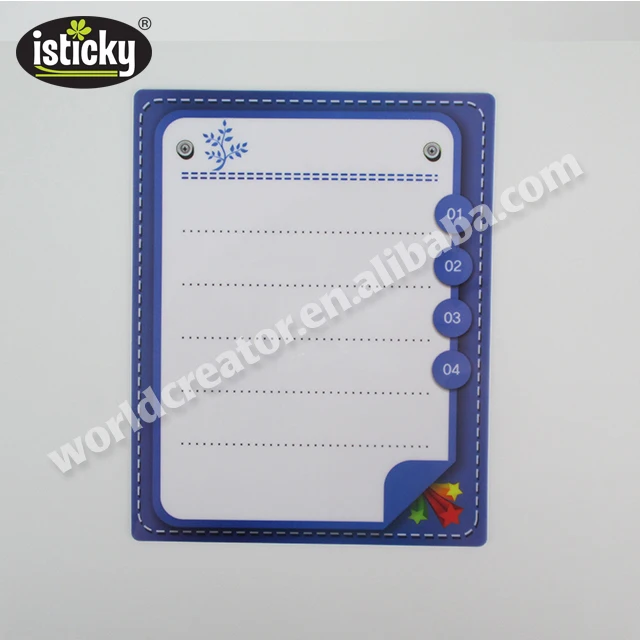 Magic TPE sticker washable  writing board weekly planner