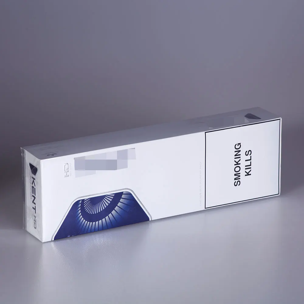 Custom Logo Printed Hot Sale Luxury King Size Packs Brand Cigarette Tobacco Products Packaging Paper Box