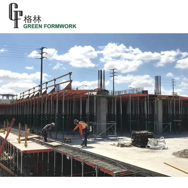 Green Formwork early stripping formwork flat slab