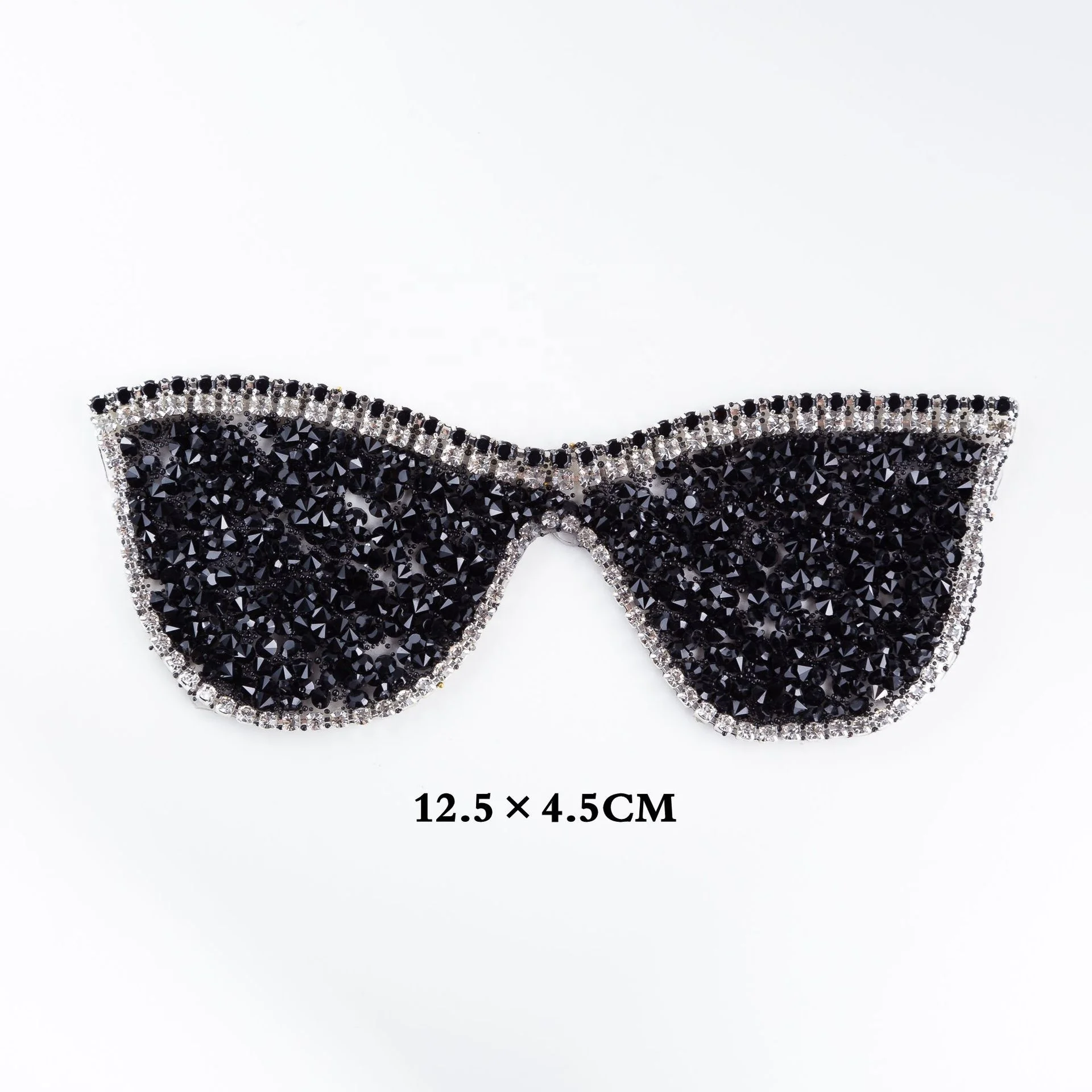 3D Hot Repair Rhinestone Star Applique Iron On Sparkling Rhinestone Beaded Patches Latest Popular Fox Rhinestone Patches