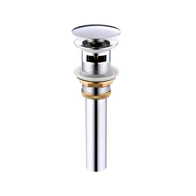 Long Pop up Drain drainer With or Without Overflow Long Pop up Drainer bathroom drain