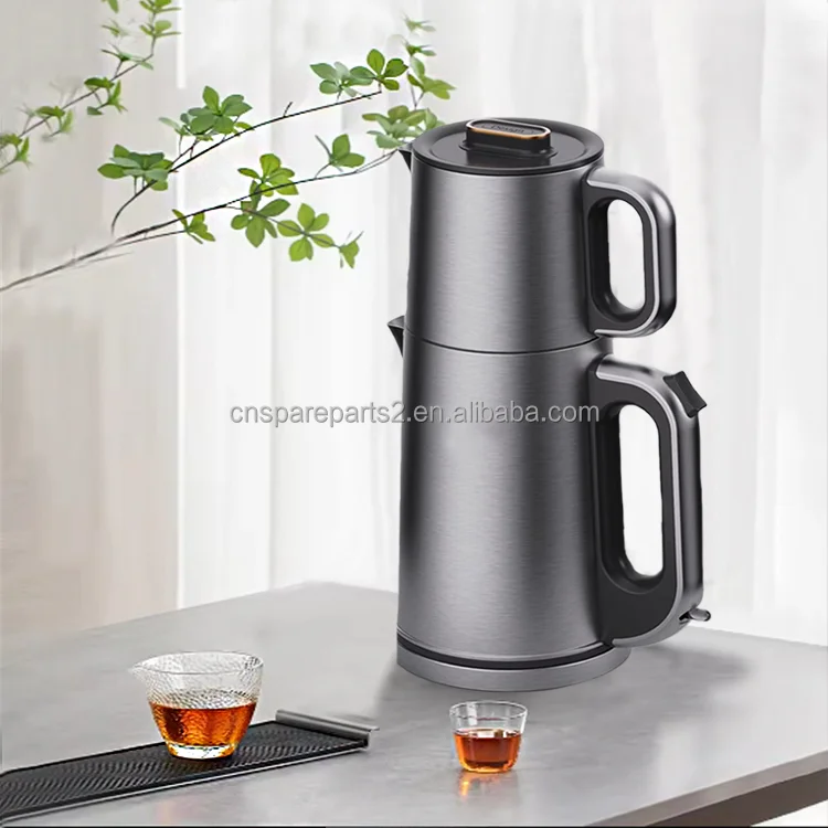 Automatic Switch Off Samovar Tea Kettle Electric Water Boiler With Handy Touch Control Turkish Tea Maker