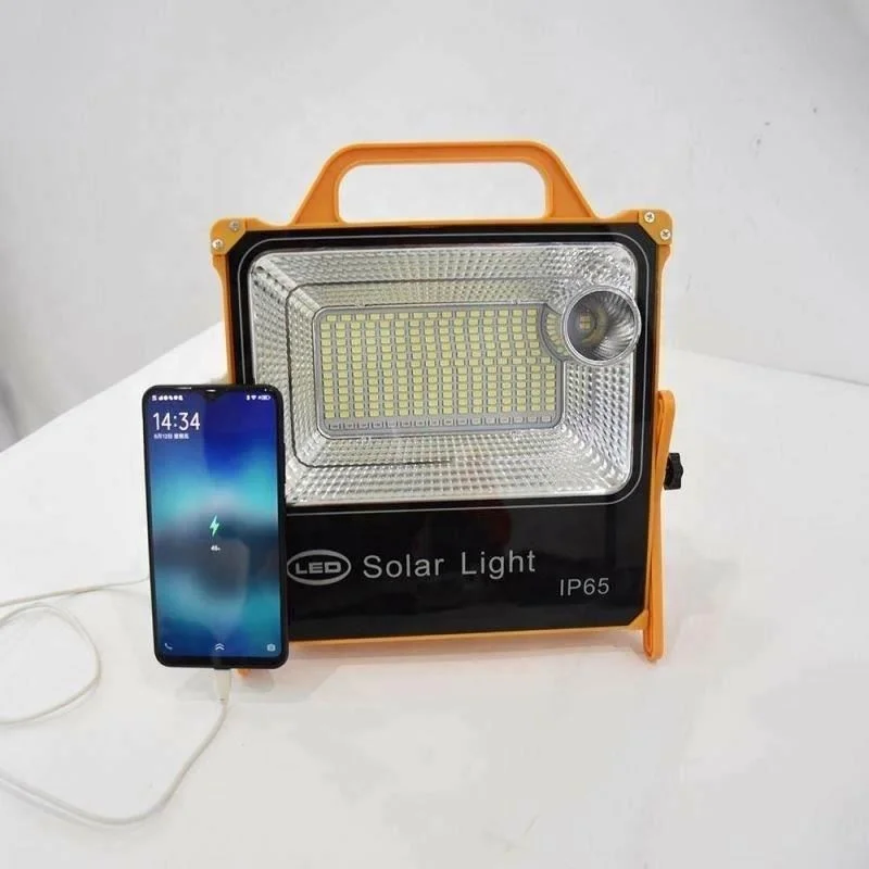 
2020 solar flood light 10000mAh waterproof mine outdoor LED portable solar flood light 