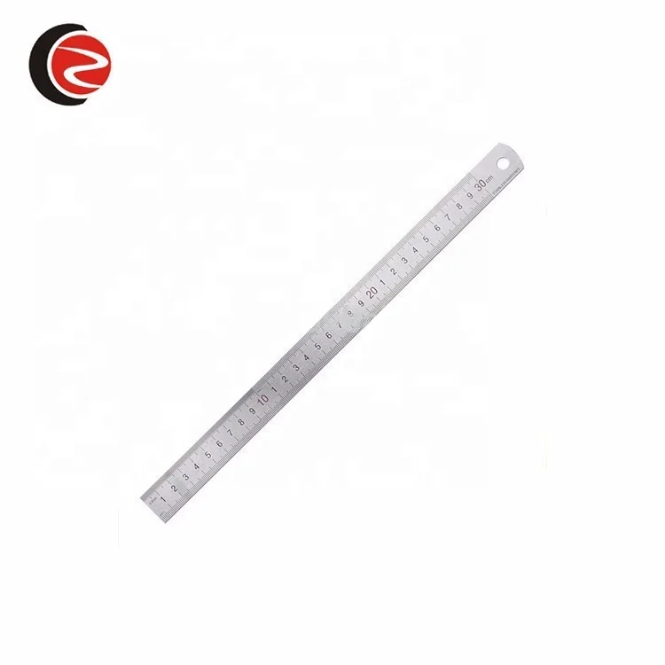 Metal ruler 30 cm and 15cm size for office use