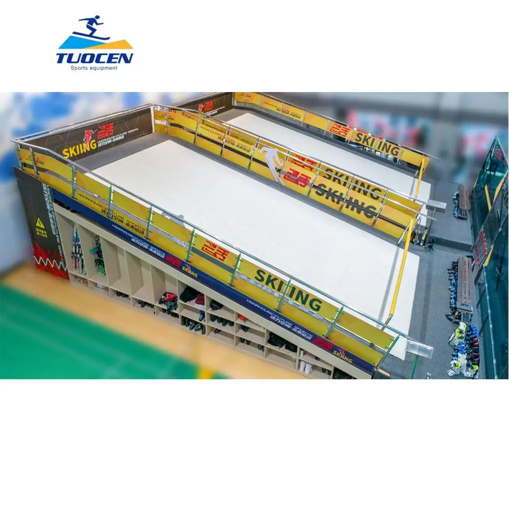 Professional equipment for indoor skiing training, Endless dry slopes for biathlon roller skiing simulator