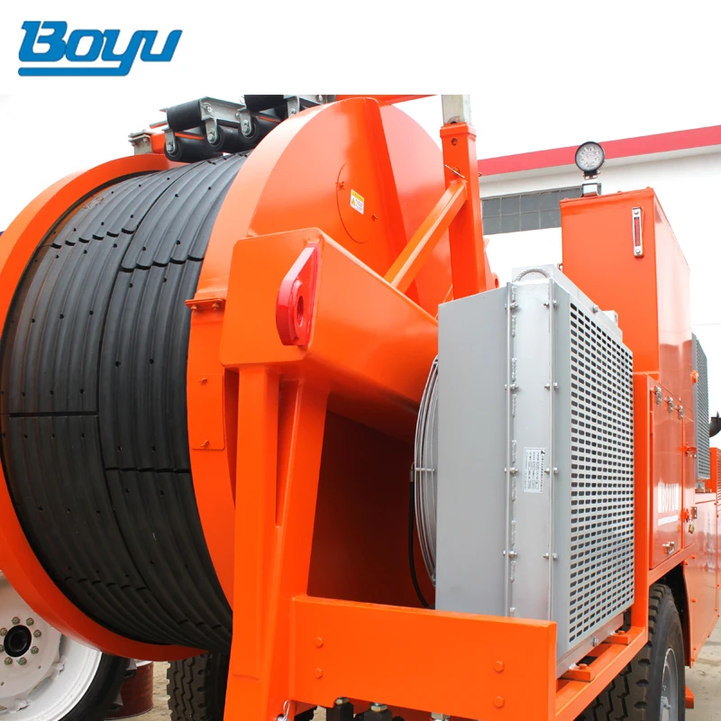 Cable Tensioners Stringing Equipment Hydraulic Conductor Tensioner
