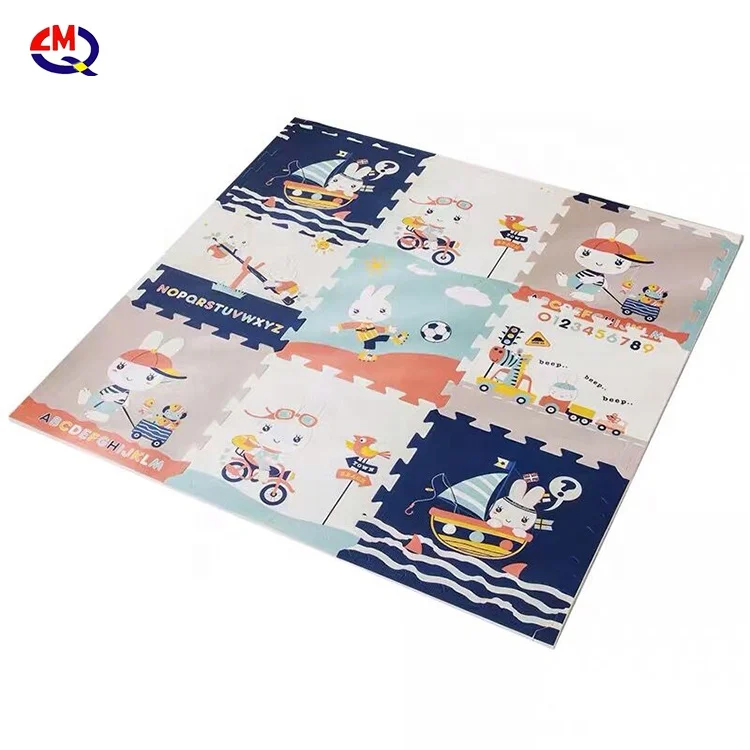 new design fastness and  non-toxic eva foam eco-friendly  EVA foam material baby play mat