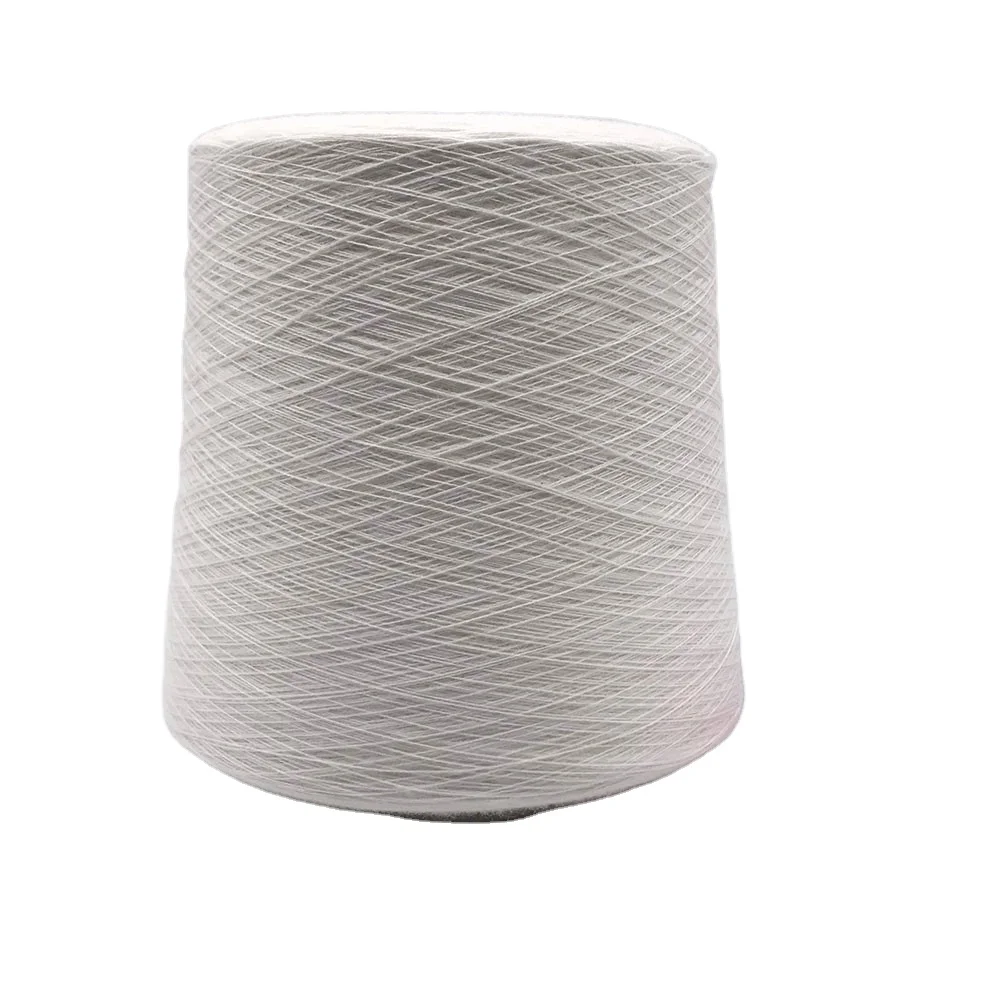 
HOT wholesale Excellent quality 1/15S 100% polyester yarn for knitting weaving 