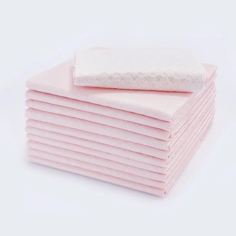 Wholesale Biodegradable Puppy potty Training pad No lateral leakage Disposable 5-layer pet pee pads