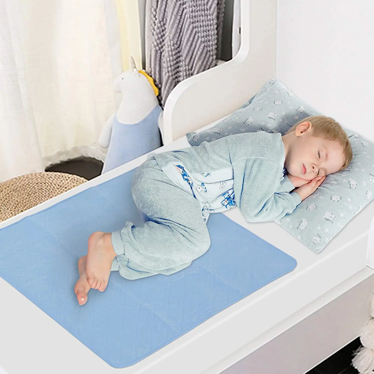 High Quality Premium Underpad Sheet Dry Surface Quilted Polyester Waterproof Children Adults Incontinence Bed Pad