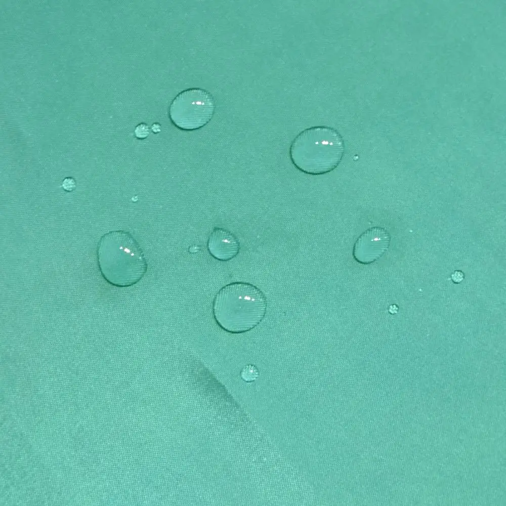 Modern Style 3D Leaves Decoration Green Bathroom Curtain WIth Valance