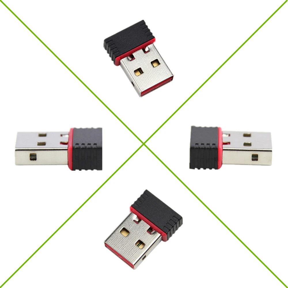  Беспроводной мини USB Wifi адаптер 802.11N 150 Мбит/с USB2.0 приемник сетевая карта для настольного ноутбука Windows