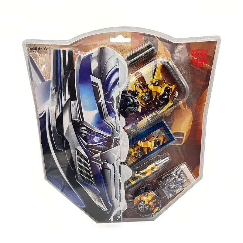 School Suppliers Gift Stationery With Pen Luxury Pencil Eraser Ruler Cartoon Stationery Sets For Student