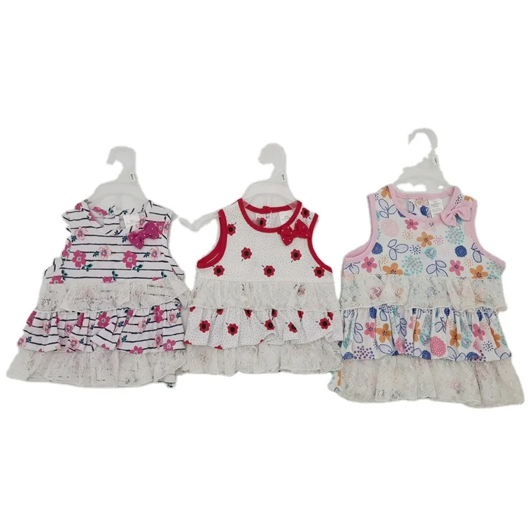 Wholesale Summer Kids Fashion Baby Ruffle Shorts Baby Girls Clothing Set