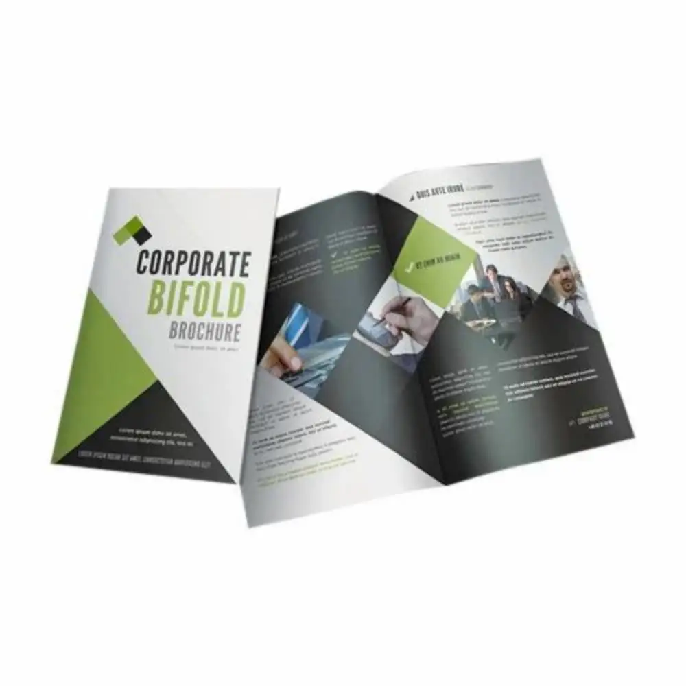 Custom Paper Printing Commercial Travel Advertising Digital Instruction A4 Tri Folded Leaflet Printing Flyer