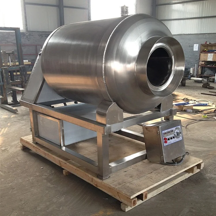 High Efficiency Vacuum Meat Tumbling Machine / Meat Tumbler Machine / Vacuum Meat Rolling And Kneading Machine