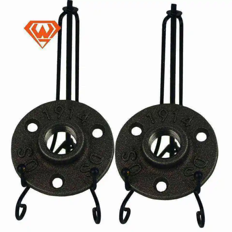 Factory Direct Sale Loft Style Color Painting Steel Iron Flange Pipe