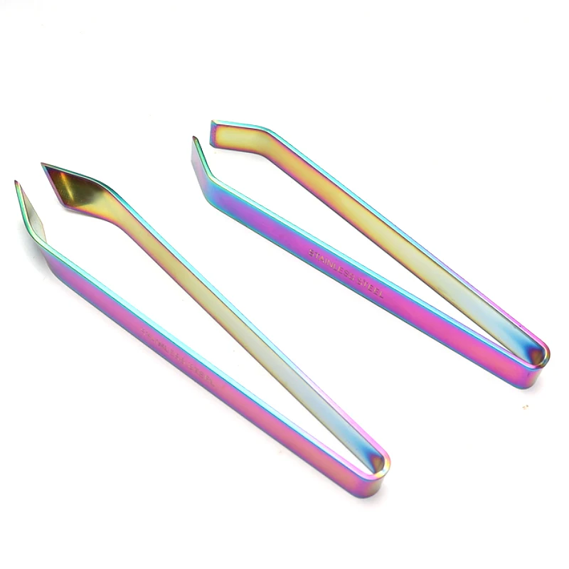 High Quality Stainless Steel Precise Tongs Pliers Remover Tool Fish Bone Chef Tweezers For Kitchen