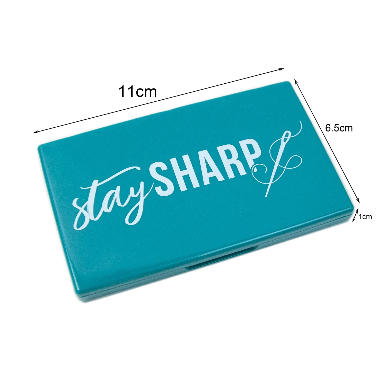 Magnetic Needle Box Storage Pins Case Lightweight Plastic Sewing Needle Box new color