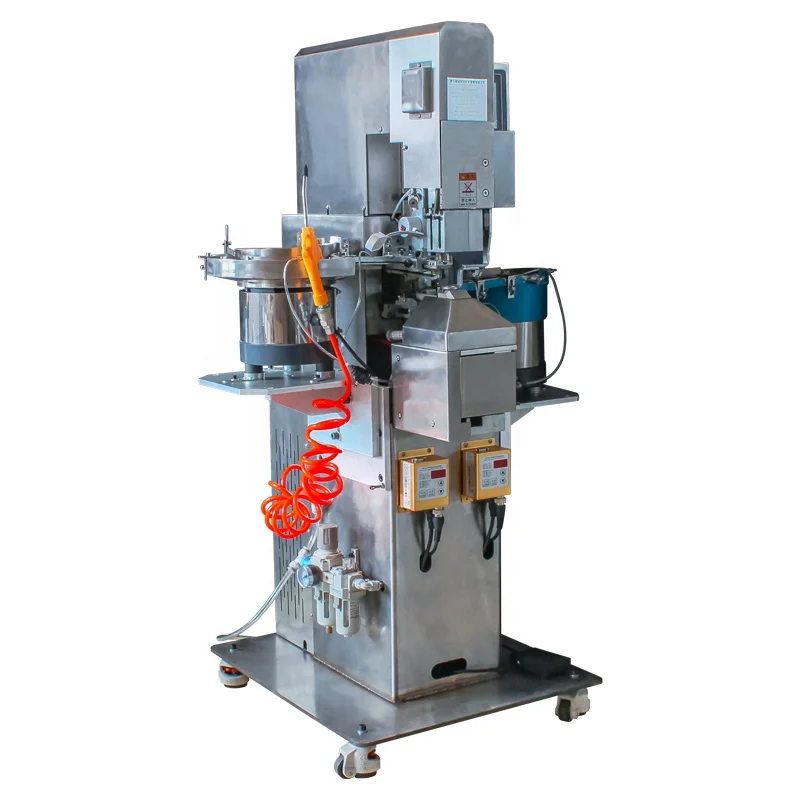 fully automatic snap fastening machine snap fastener attaching machine