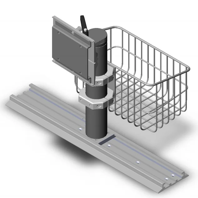 aluminium hospital medical touch monitor medical monitor custom wall mount with hooks